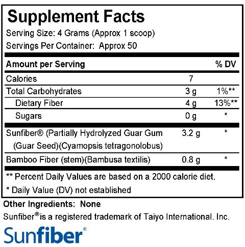 Simple Fiber (Taste free/Grit Free)