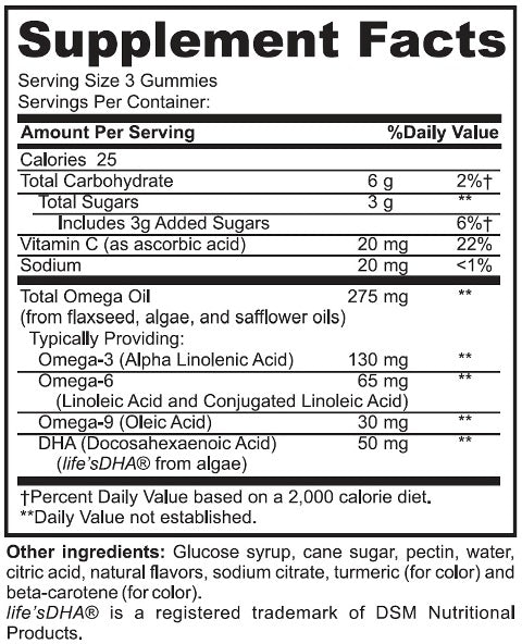 Vegetarian Omega Gummies