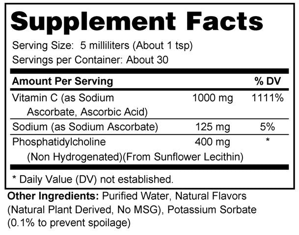 Vitamin C Liquid (Liposomal)