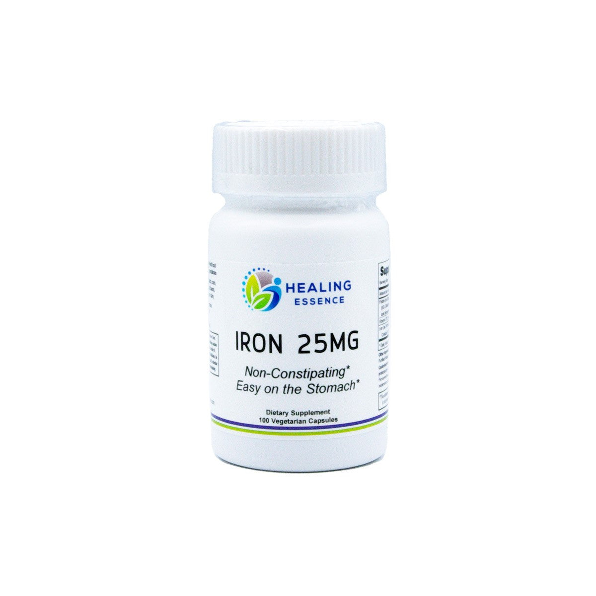 Iron 25 mg (Non-Constipating Easy on the Stomach)