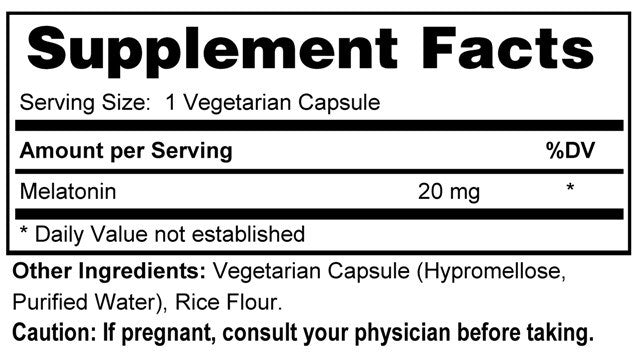 Melatonin 20 mg