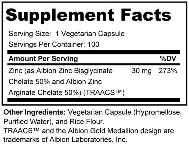 Zinc 30 mg