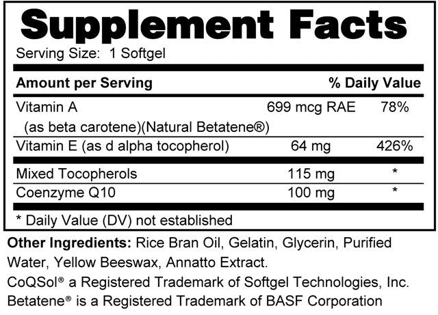 CoQ10 100 mg