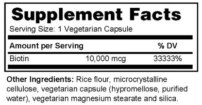 Biotin 10,000 mcg