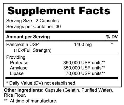 Pancreatic Enzymes 700 mg