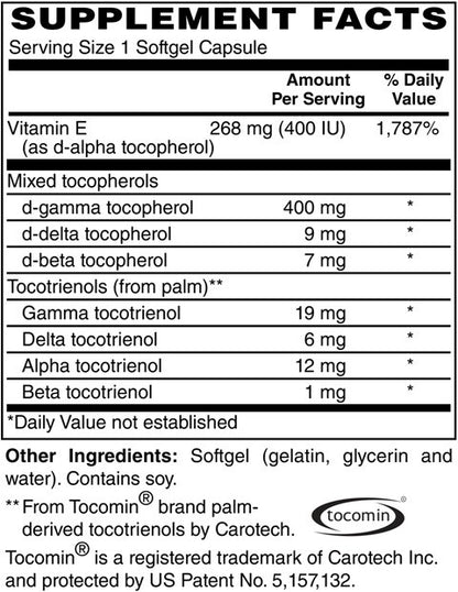 Vitamin E 400 IU (Mixed tocopherols)
